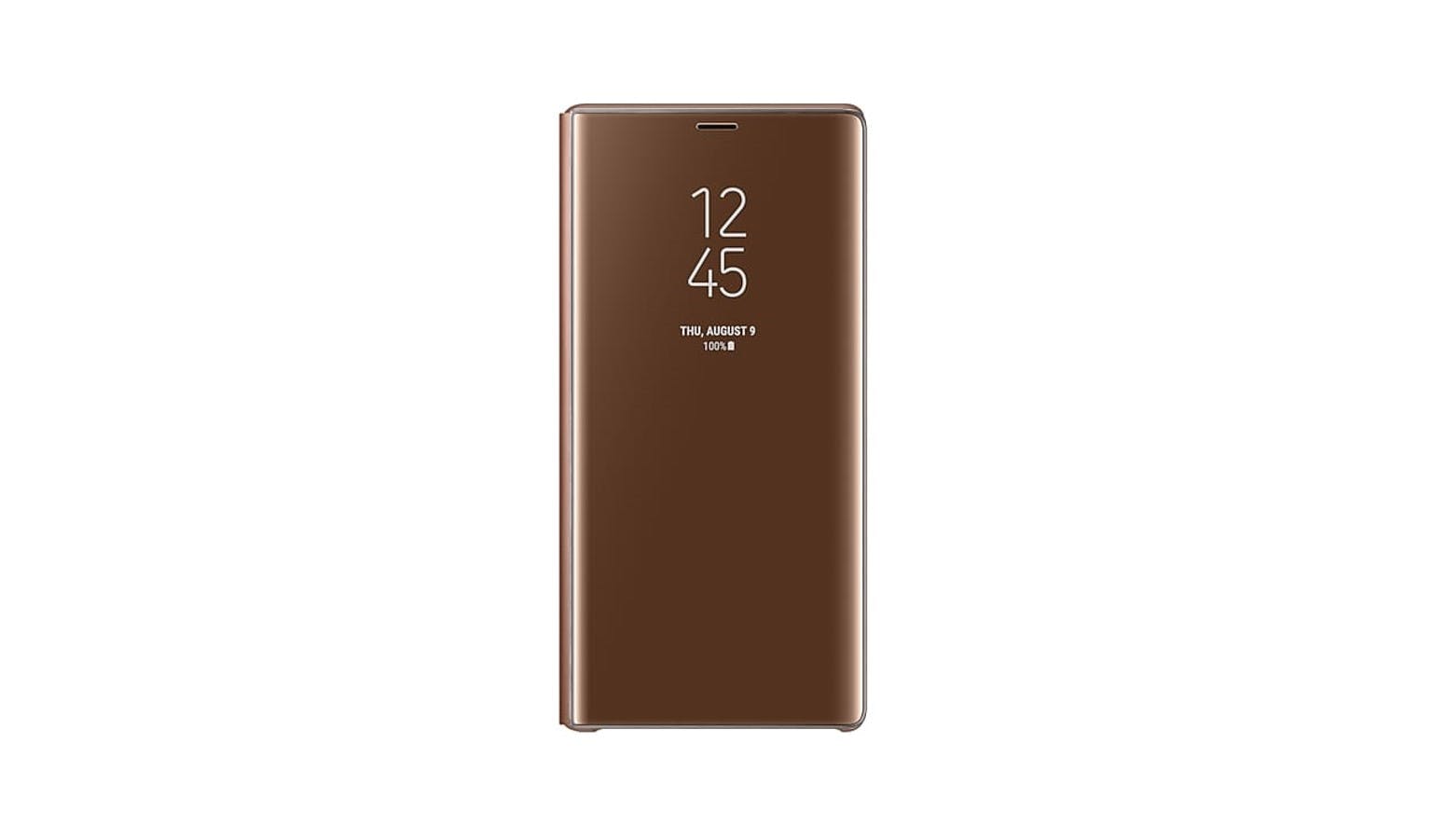 Samsung Galaxy Note9 Clear View Standing Cover Brown Harvey Norman Malaysia