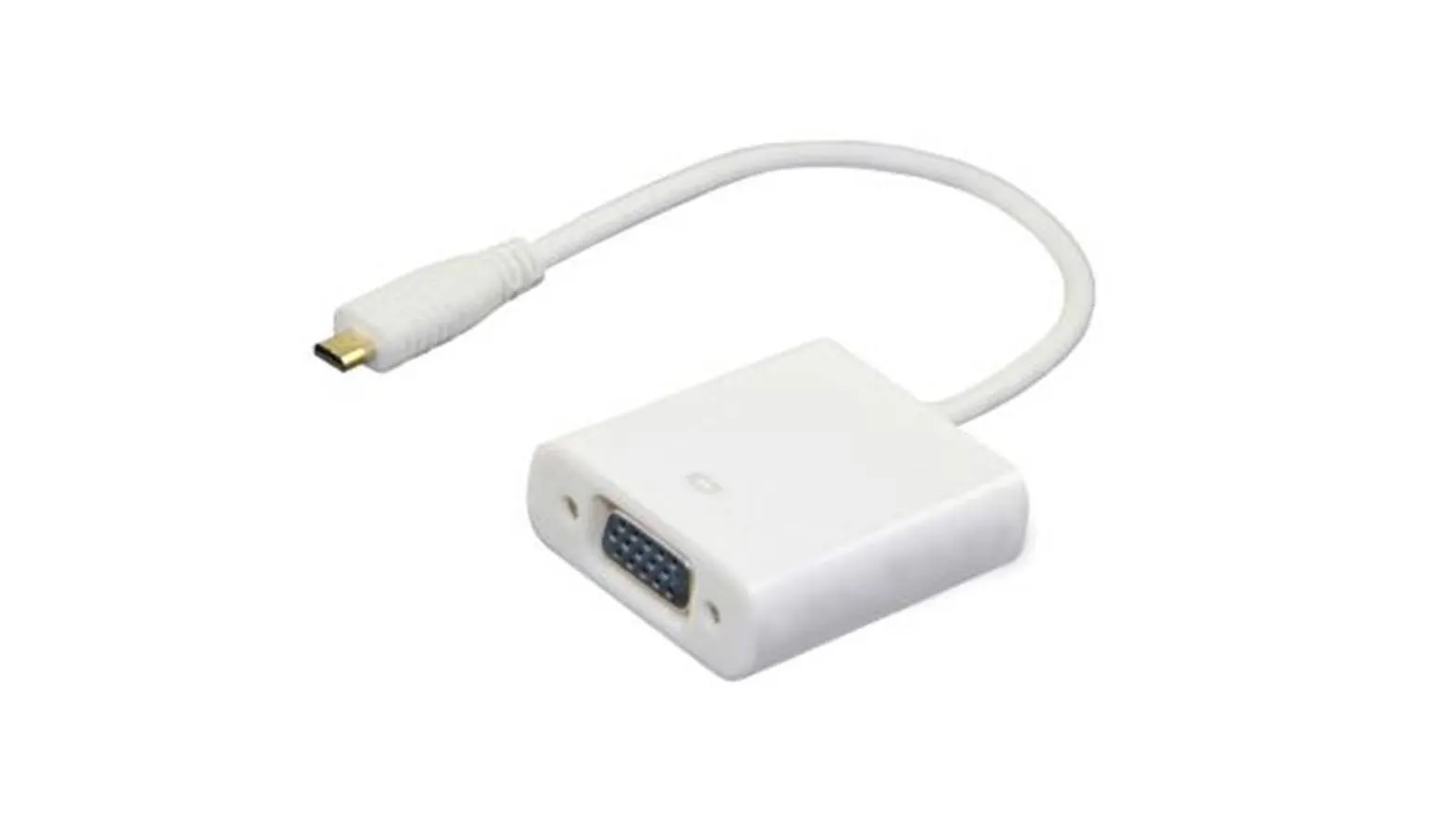 vitar vga11 micro hdmi to vga converter white