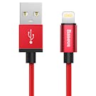 Baseus 1m 2.4A Lightning to USB Cable - Red-02