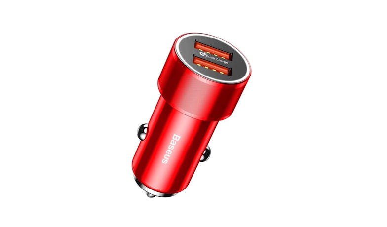 Baseus CAXLD-B09 Car Charger - Red01