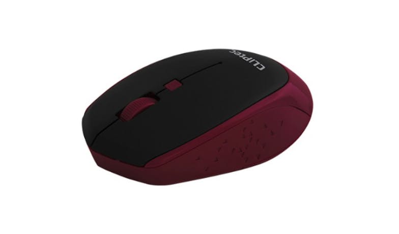 CLiPtec Innovif 1600dpi Wireless Optical Mouse - Magenta 02