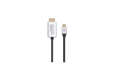 Promate USB-C to HDMI 2.0 Audio Video Cable 1.8m - Black-01