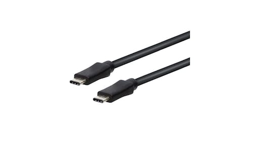 Promate Unlink-CC 1m USB3.1 Type-C to Type-C Cable - Black-01