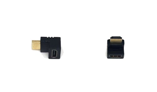 Sarowin 270D ZAA03 HDMI Male to Female Adapter - Black