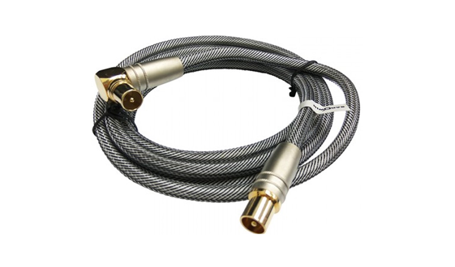 35ft White Rg 6 Coax Cable Tv Rg6 Internet Coaxial Wire Metal Compression Fittng Ebay