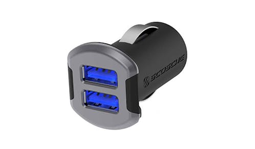 Scosche USBC242MSG USB 4.8 Gr Car Charger - Space grey-01