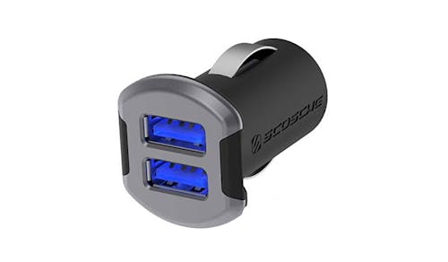 Scosche USBC242MSG USB 4.8 Gr Car Charger - Space grey-01
