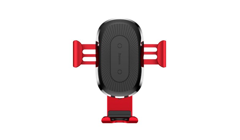 Baseus WXYL-09 Wireless Gravity Car Charger - Red-02