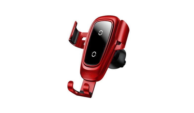 Baseus WXYL-09 Wireless Gravity Car Charger - Red-01
