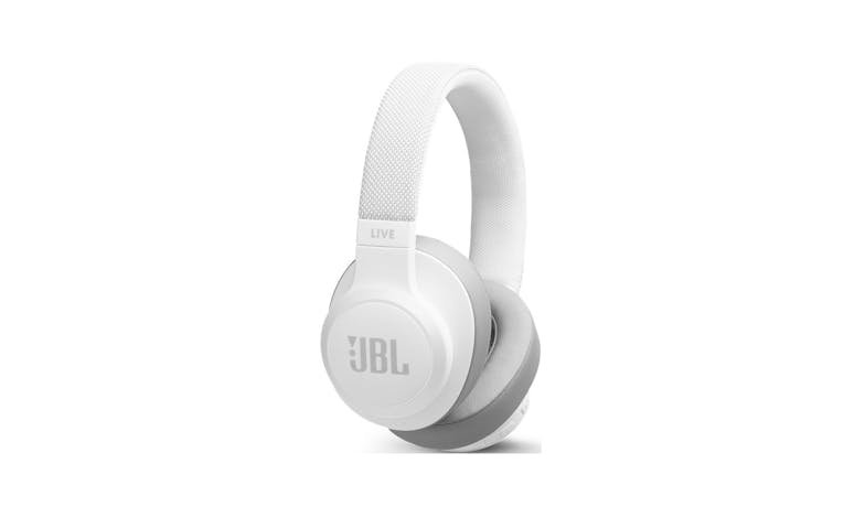 JBL Live 500BT Wireless Over-Ear Headphone - White-02
