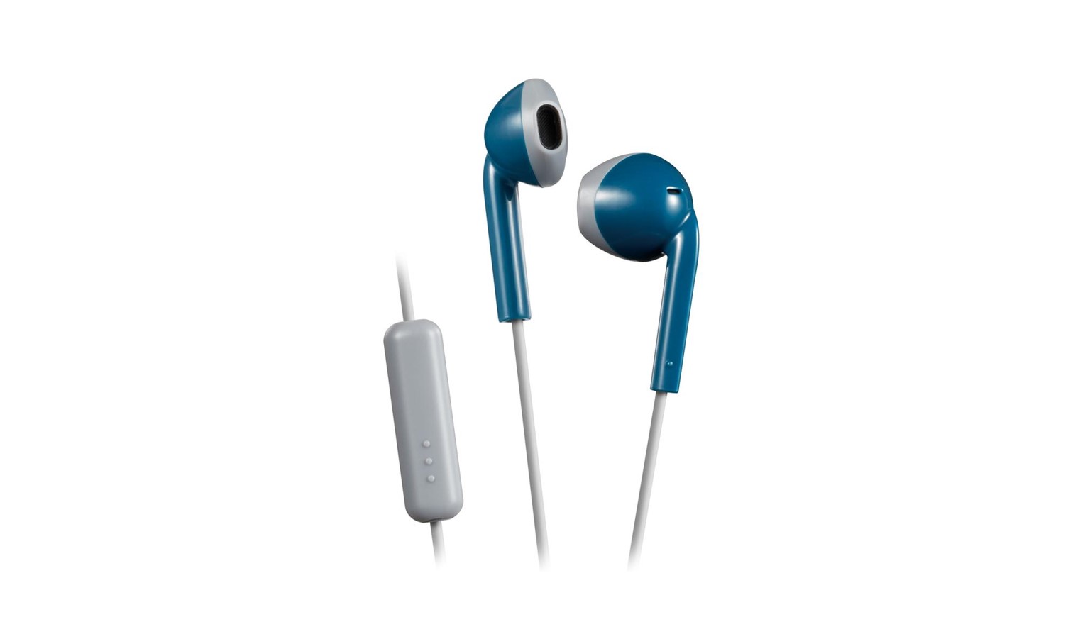 JVC HA-F19M-AH Wireless Earbuds - Grey/Blue-01