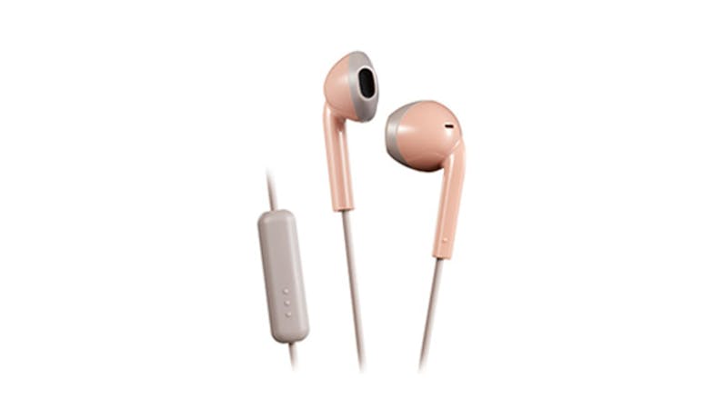 JVC HA-F19M-AH Wireless Earbuds - Pink/Taupe-01