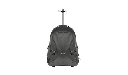 Promate Rover-TR Versatile All-Terrain Trolley Bag for Laptops - Black-01