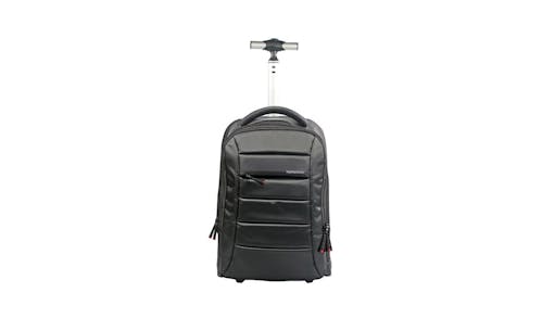 Promate BizPak-TR Heavy Duty Trolley Bag for 15.6 inch Laptop - Black-01