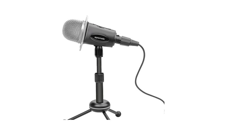 Promate Tweeter-8 Professional Desktop Microphone - Black-02