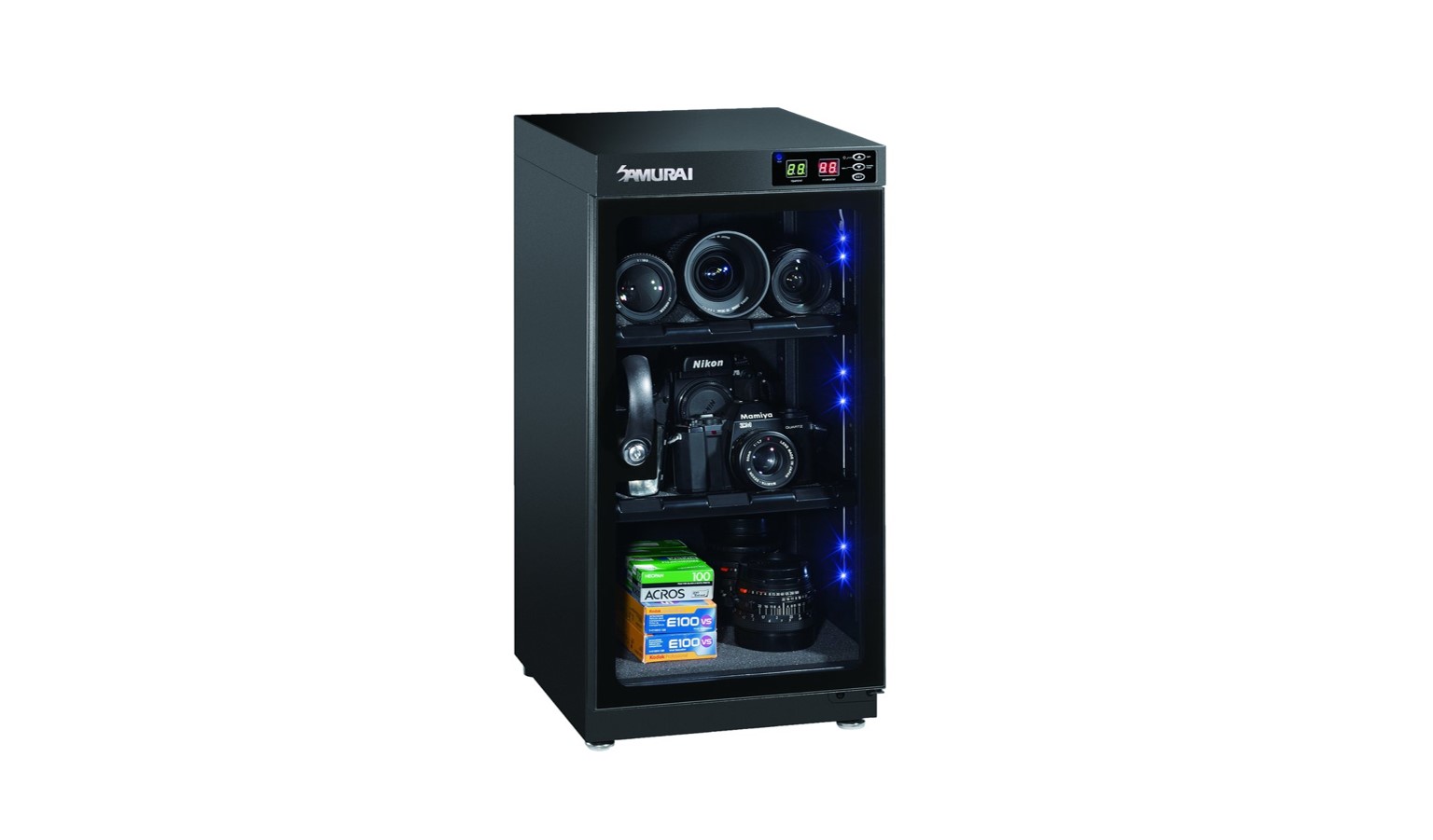 Samurai Gp5 60l Dry Cabinet Black Harvey Norman Malaysia