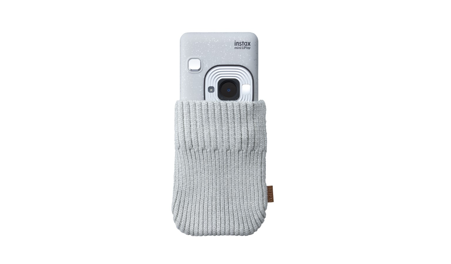 Fujifilm Instax Mini Knit Cover - White-01