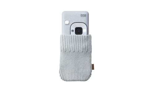 Fujifilm Instax Mini Knit Cover - White-01