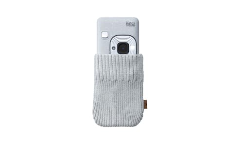 Fujifilm Instax Mini Knit Cover - White-01