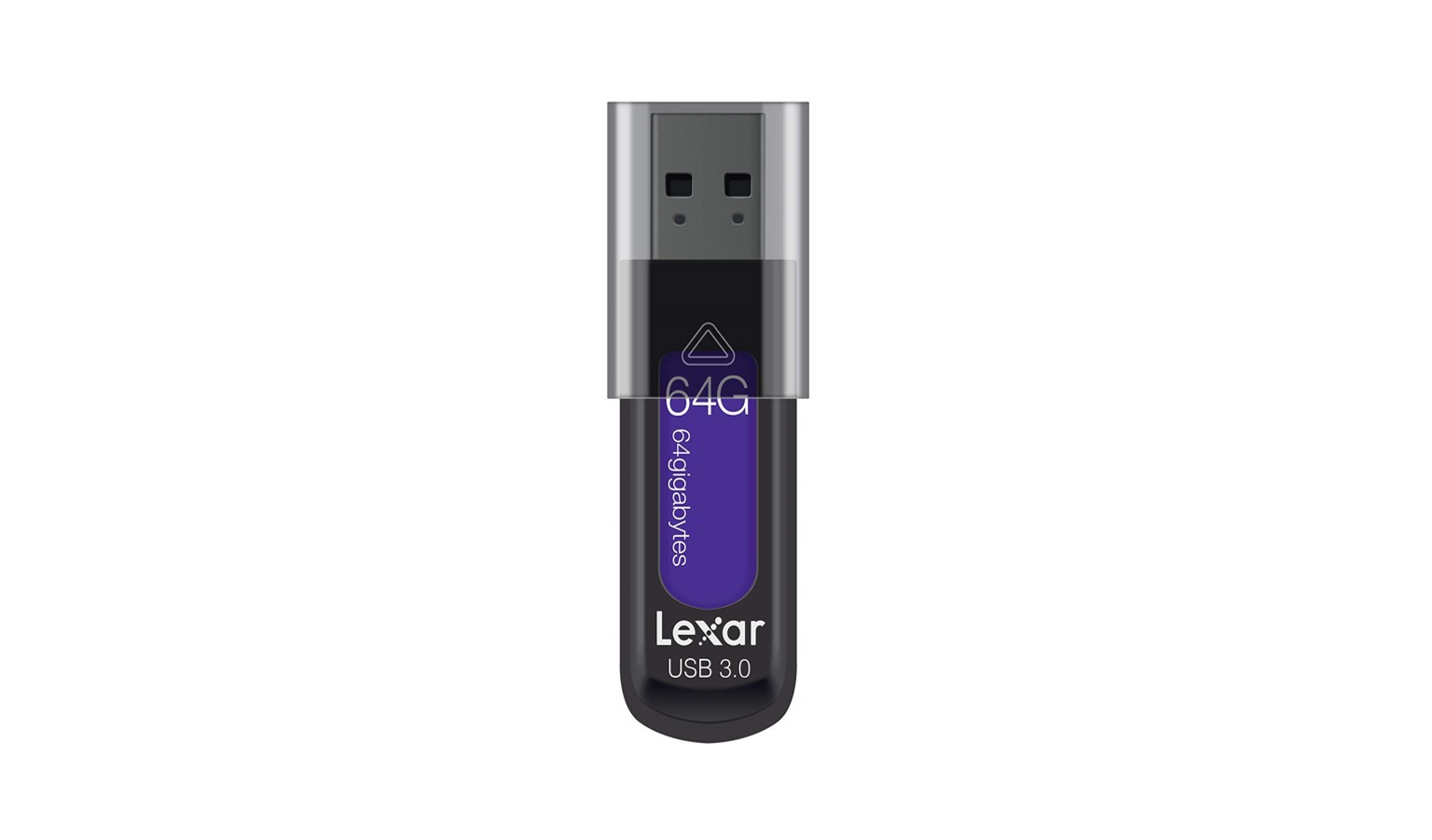 Lexar JumpDrive S57 64GB USB 3.0 Flash Drive - Purple-01
