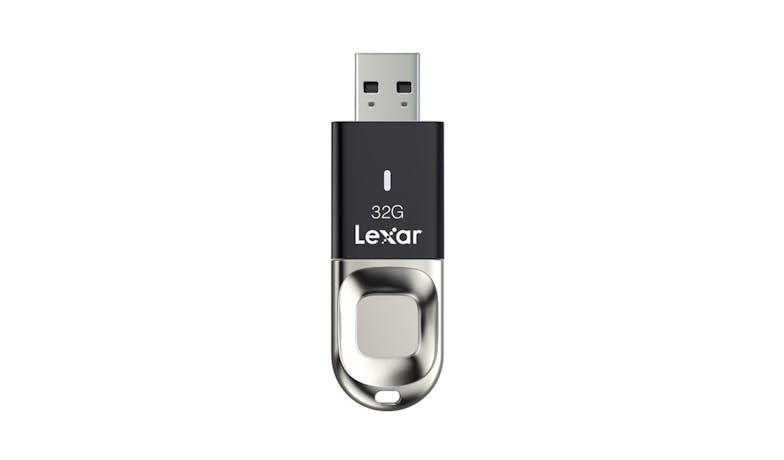 Lexar F35 USB 3.0 32GB Jumpdrive Fingerprint - Black-02