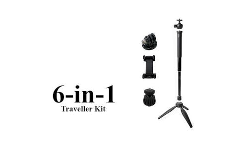 Samurai 6-in-1 MonoPod Traveller Kit - Black-01