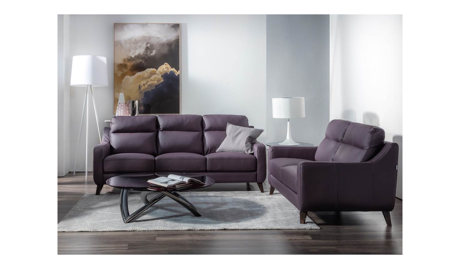 Cuborosso Borgo Full Leather 2 Seater Sofa Harvey Norman Malaysia