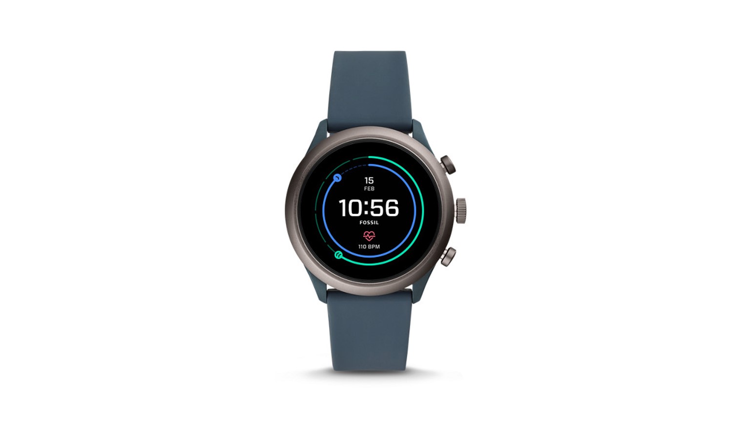 fossil smartwatch blue