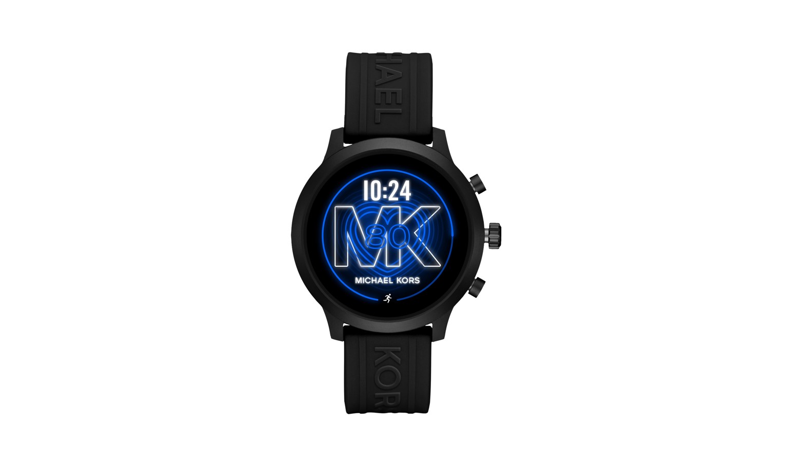 Amazoncom Michael Kors Access MKGO Touchscreen Aluminum and Silicone  Smartwatch BlackMKT5072  Electronics