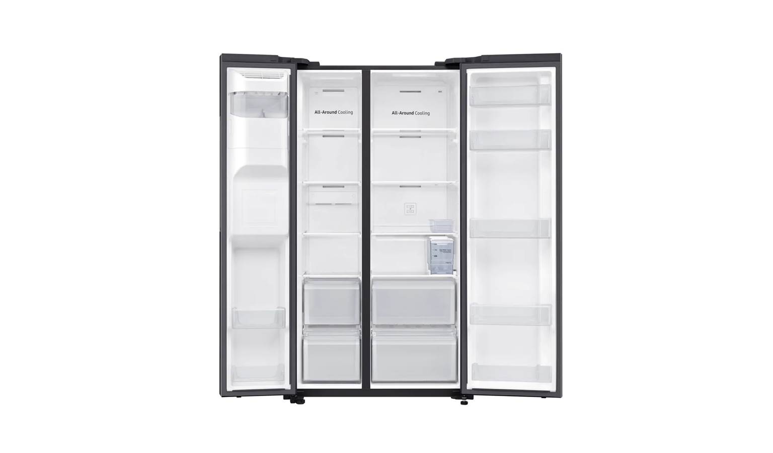 Samsung 617L Side by Side SpaceMax Refrigerator Harvey Norman Malaysia