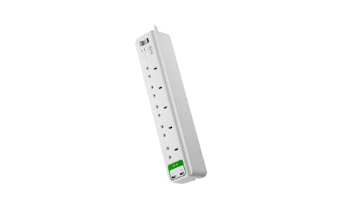 APC PMU5-UK 5 outlets 2 USB ports Surge Protector - White_01