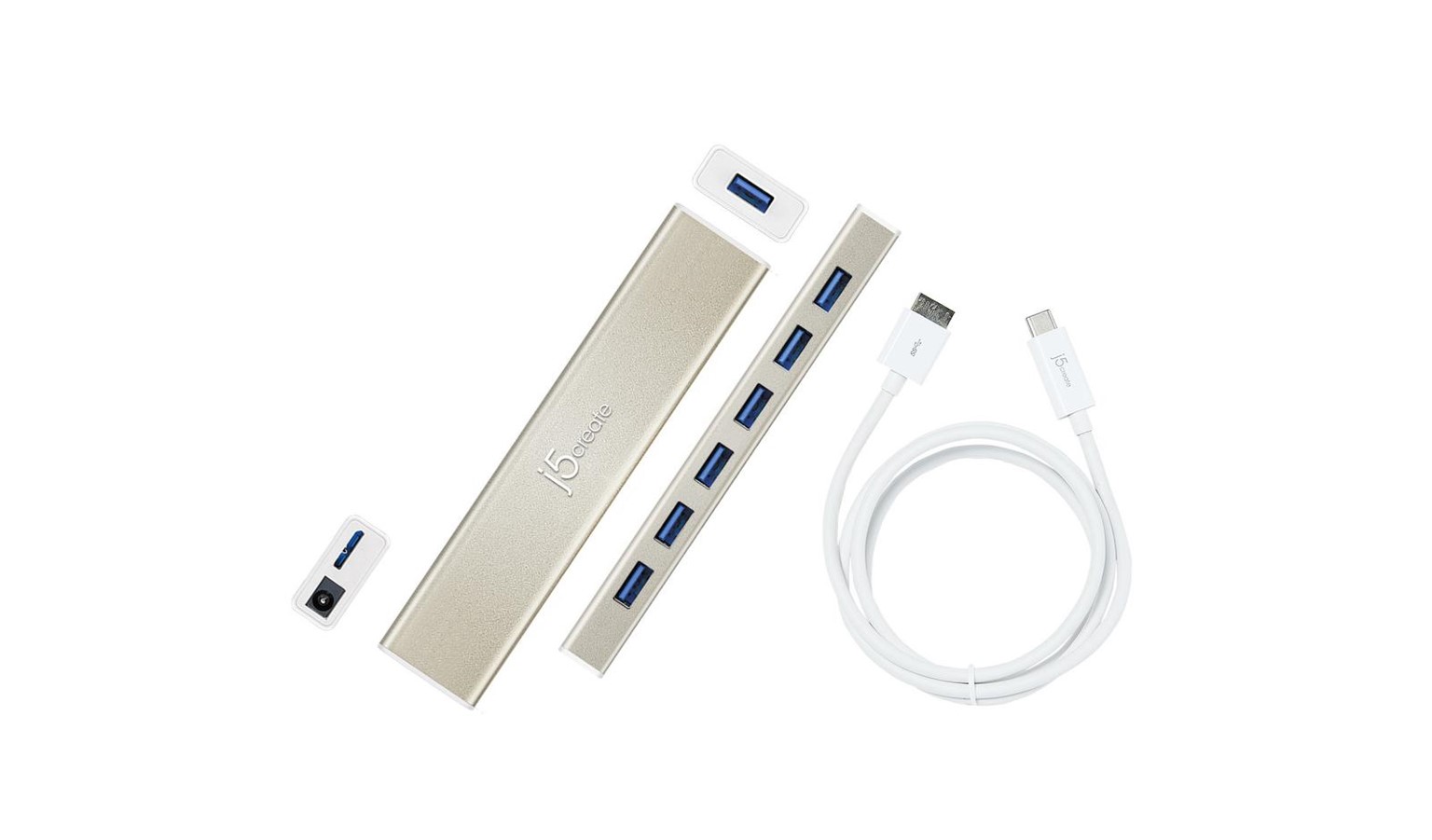 J5Create JCH377 USB-C 7- Port HUB_01