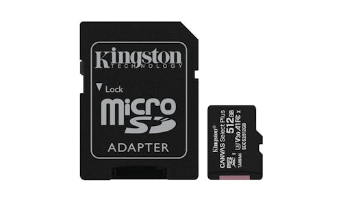 Kingston Canvas Select Plus (SDCS2) microSD Card (512GB) - Front