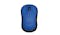 Logitech M221 Silent Wireless Mouse - Blue (Top)
