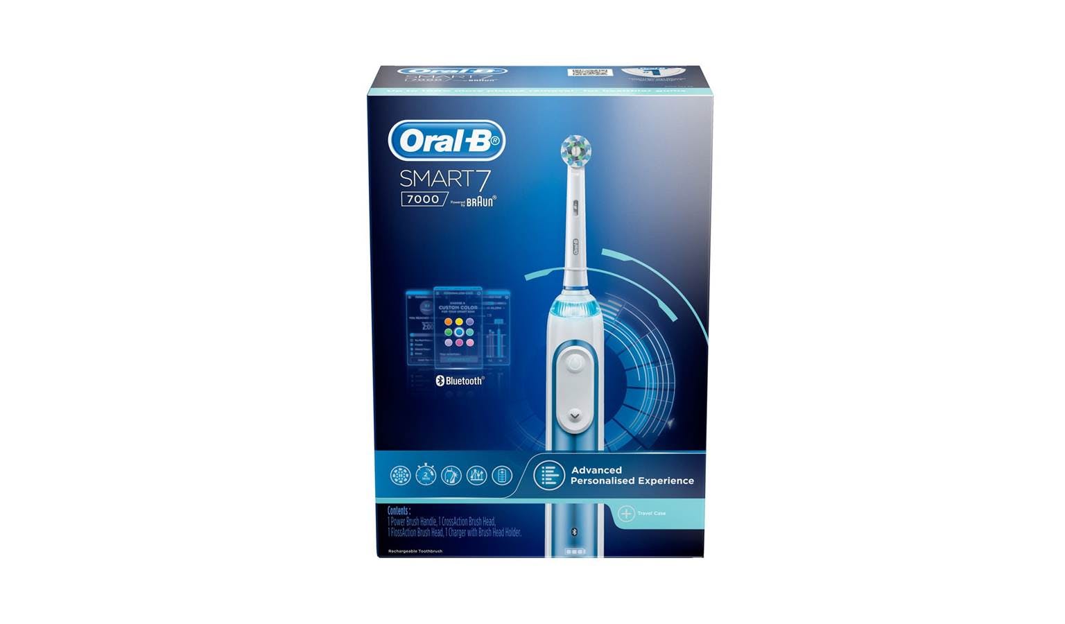 skelet Aanvulling biologie Oral-B Smart 7 Pro 7000 Electric Toothbrush | Harvey Norman Malaysia