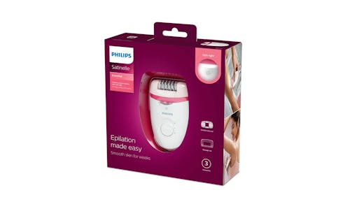 Philips BRE-255 Satinelle Essential Corded Compact Epilator