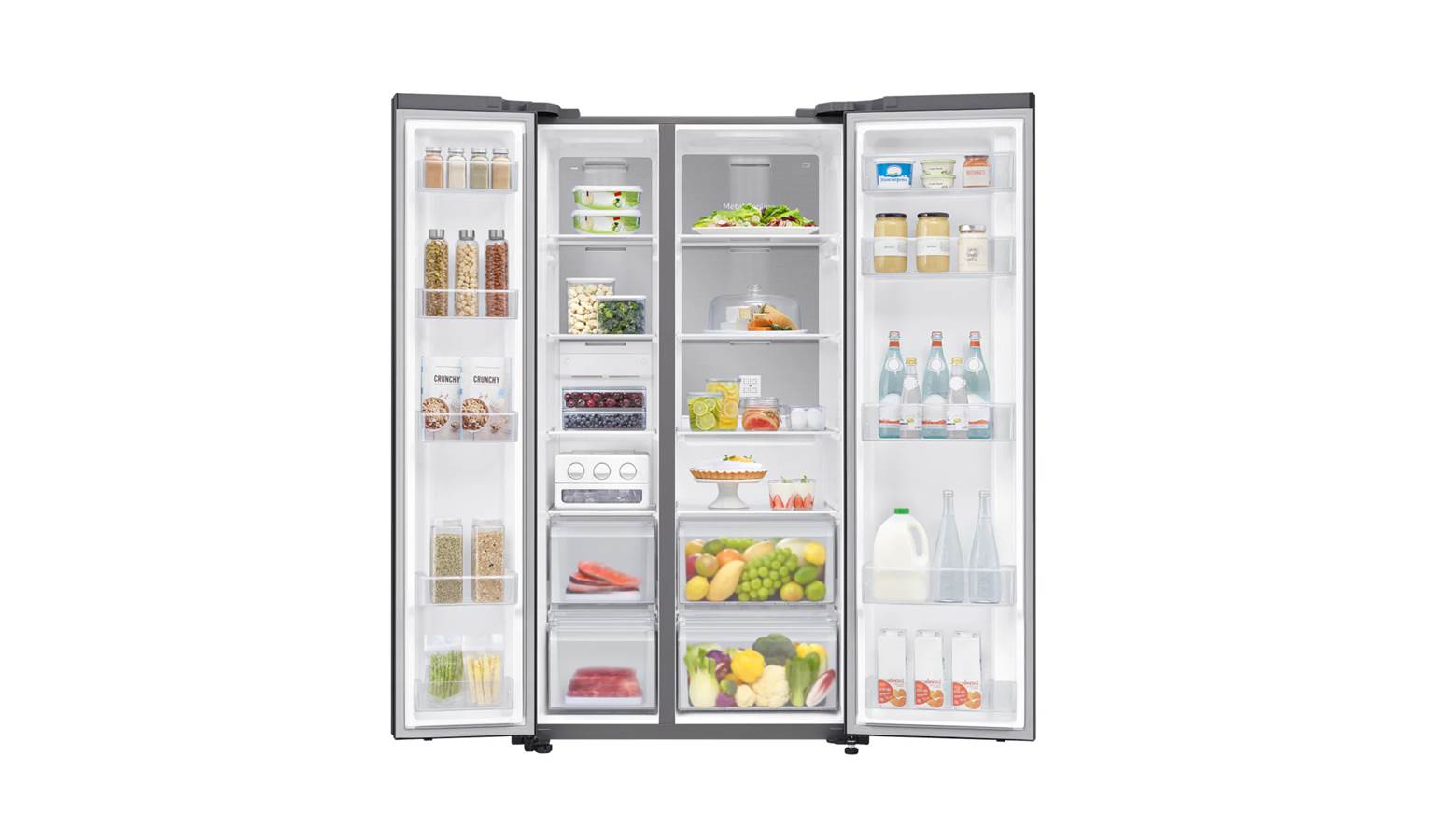 Samsung SpaceMax (RS62R50312C) 680L Side by Side Refrigerator Harvey
