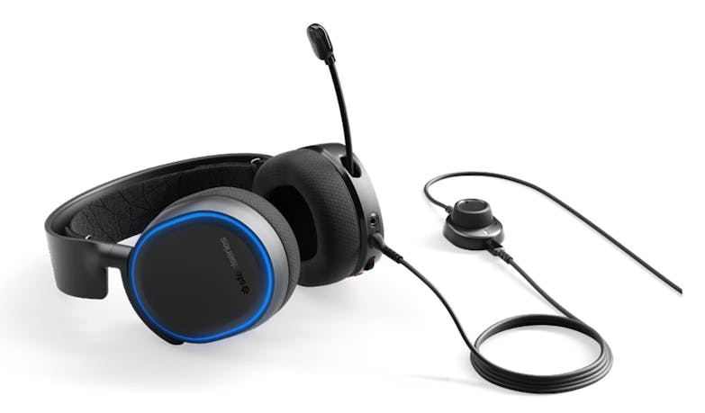 SteelSeries Arctis 5 Gaming Headset - Black (Top)