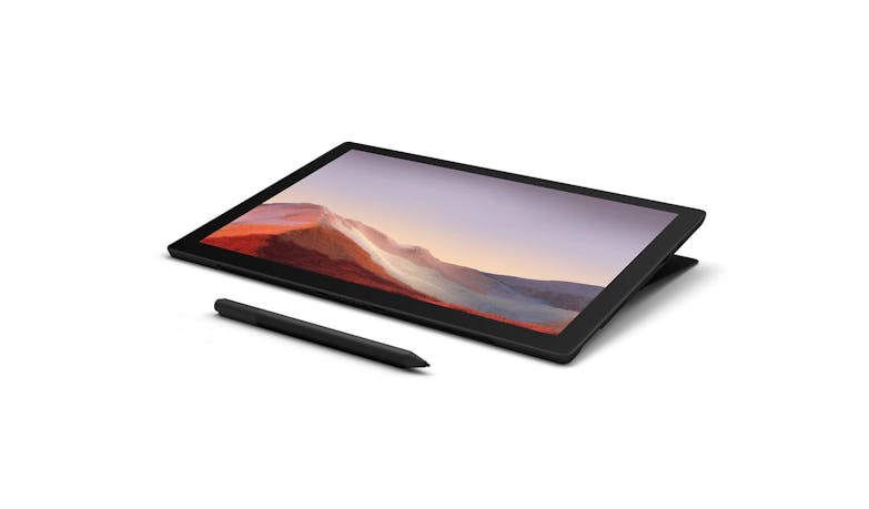 Microsoft Surface Pro 7 (Core i7, 16GB/256GB) - Matte Black (Top)