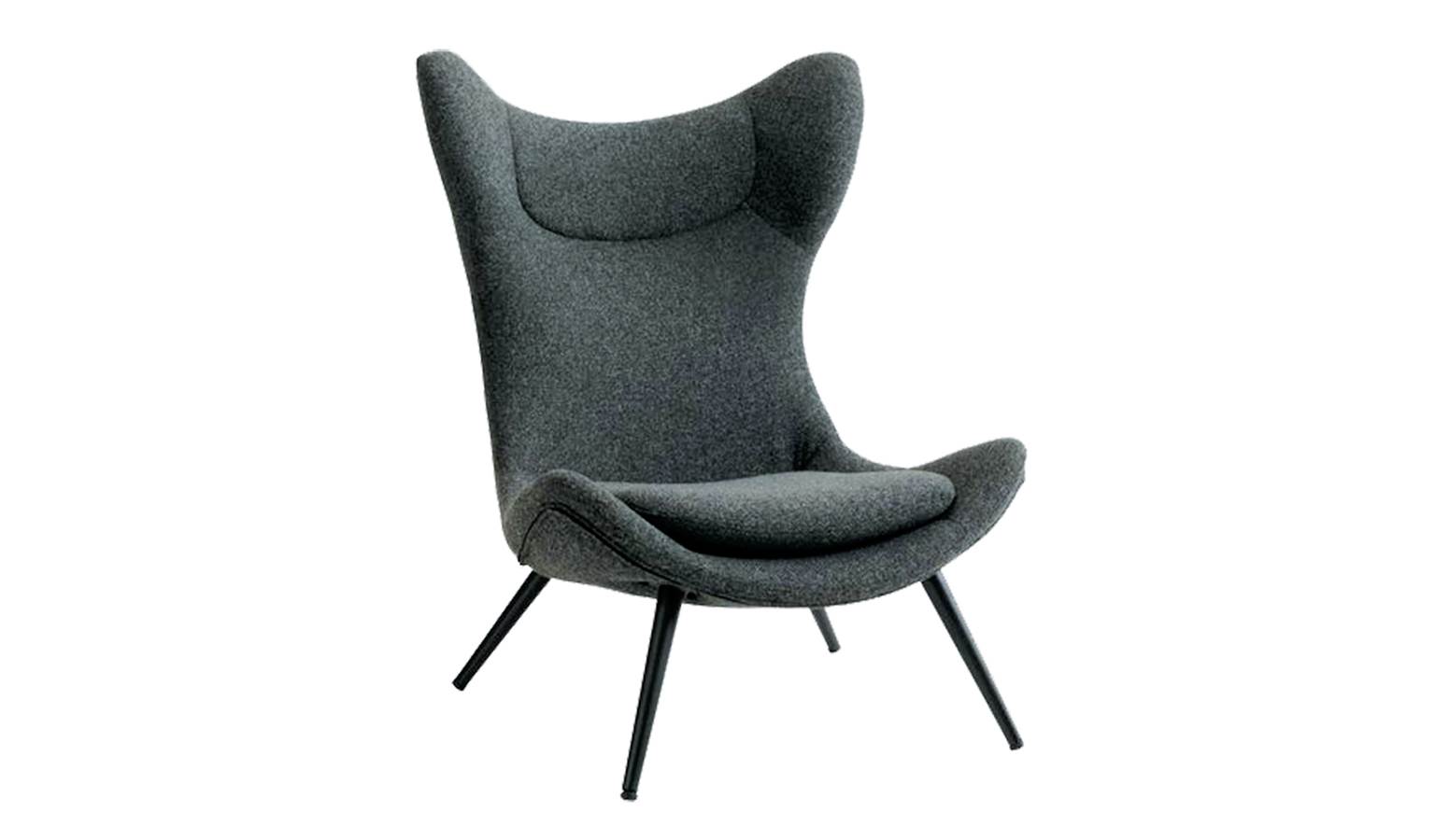 Damsholte Fabric Wing Chair Harvey Norman Malaysia