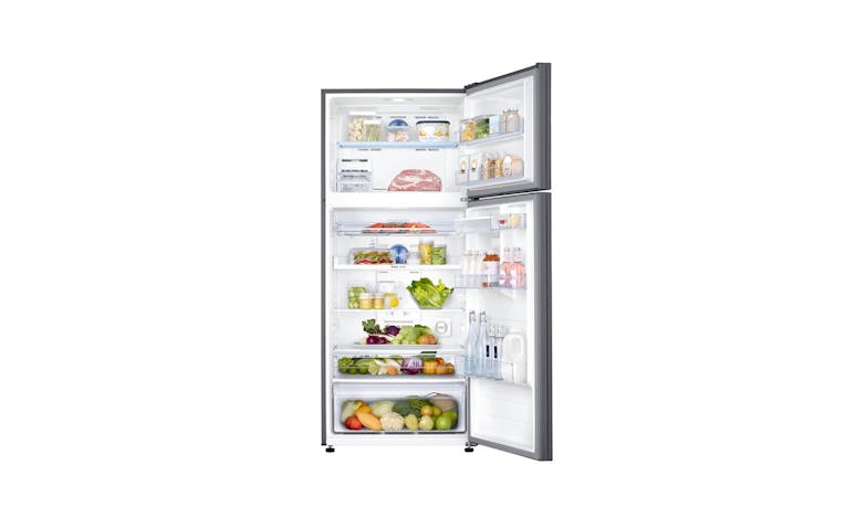 Samsung RT53K6651SL/ME 620L 2 Door Top Freezer Refrigerator - Opened doors