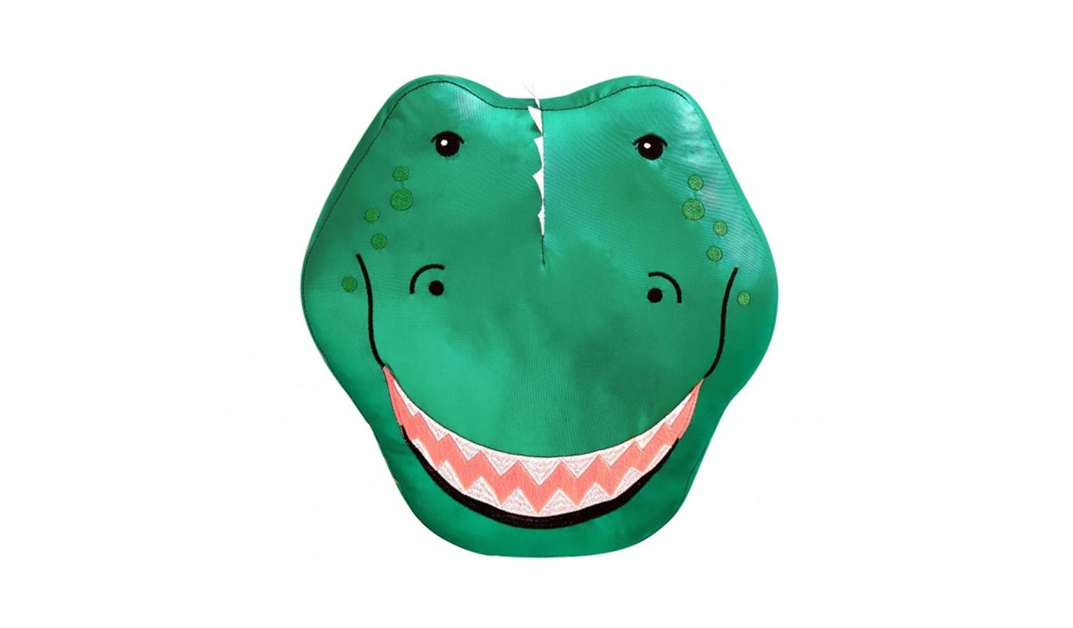 Linen House Happy Dinosaur Novelty Cushion - Green