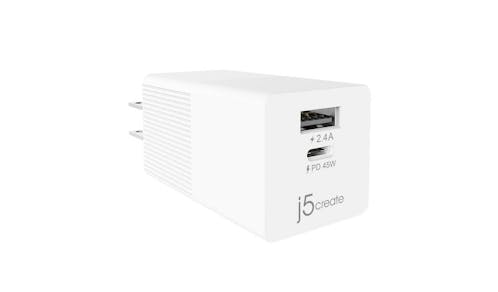 J5create JUP2445 45W PD USB-C™ Mini Charger