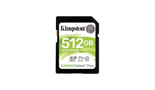 Kingston Canvas Select Plus 512GB Class 10 SD Card