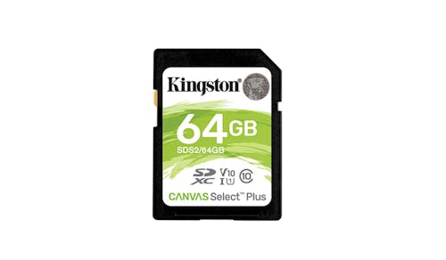 Kingston Canvas Select Plus 64GB Class 10 SD Card