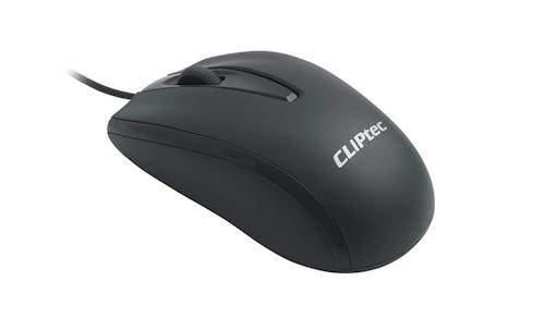 CLiPtec RZS951 XILENT SCROLL 1200dpi Silent Optical Mouse - Black