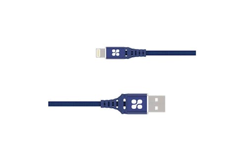 Promate NerveLink-i Ultra-Slim Power and Data Cable with Lightning Connector - Blue