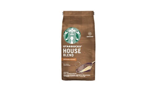 Starbucks House Blend Medium Roast Ground Coffee (Front)