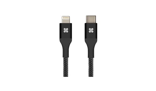 USB UniLink-LTC Type-C OTG Cable with Lightning Connector - Black