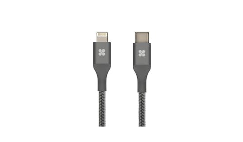 USB UniLink-LTC Type-C OTG Cable with Lightning Connector - Grey